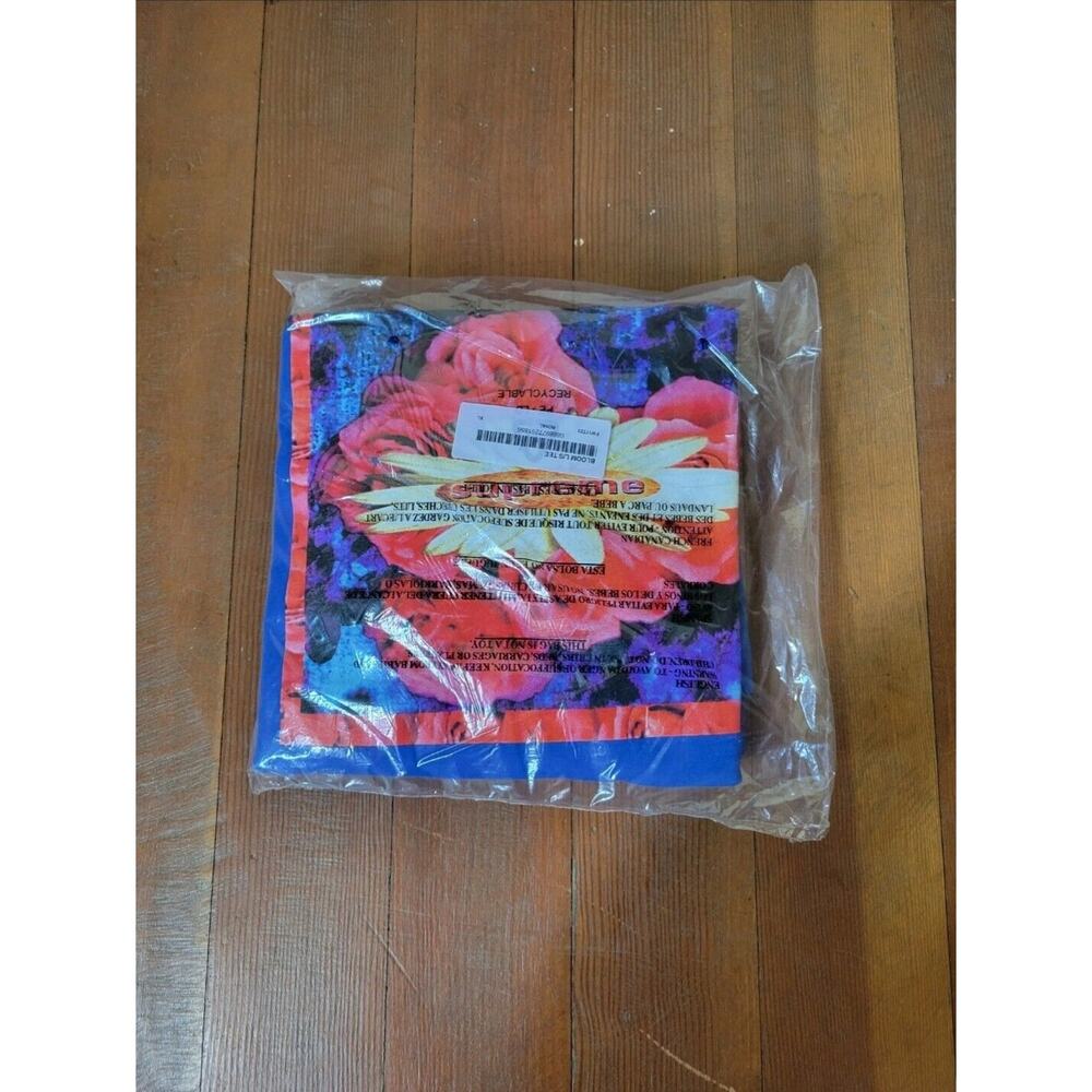 Vtg Y2k Supreme Bloom L/S Tee Royal Blue Extra Large Fall Winter 2017 FW17